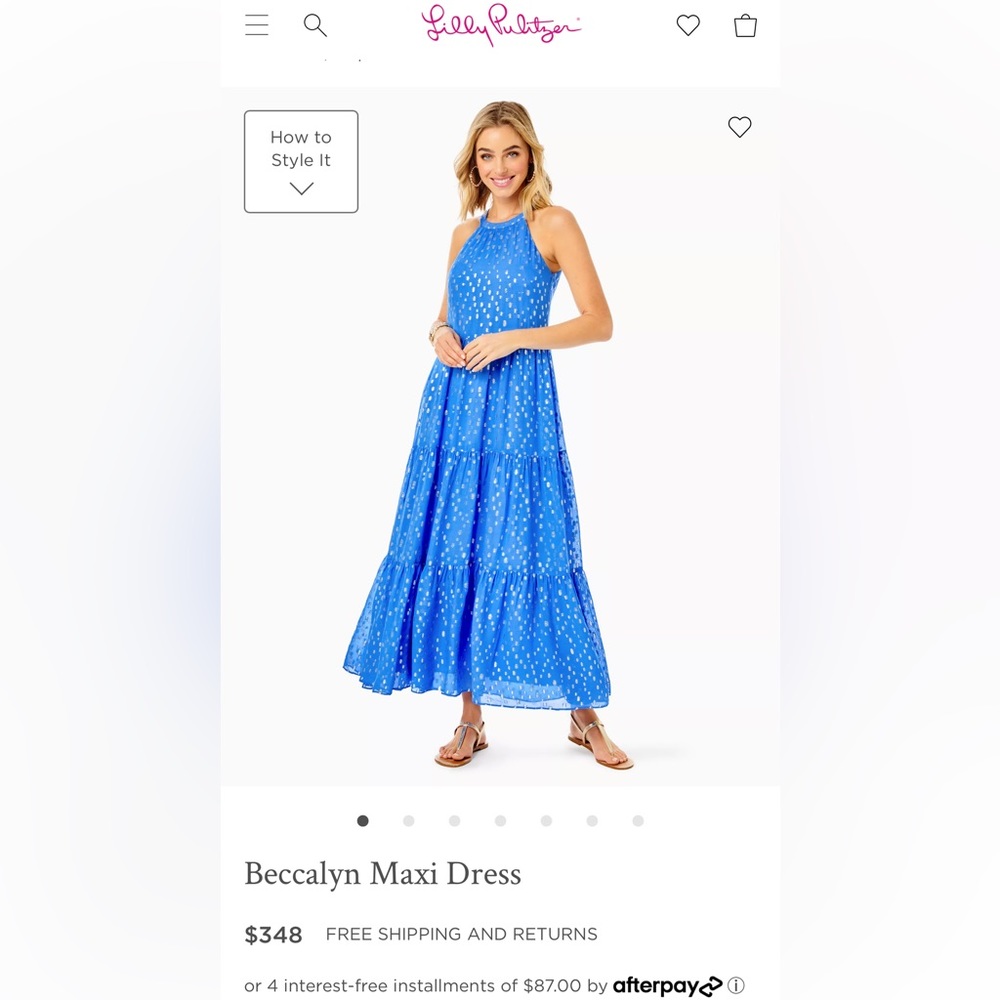 Beccalyn Maci Dress - L